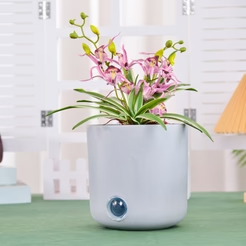 3 Pack Self-Watering Pots For Indoor Plants