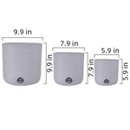 3 Pack Self-Watering Pots For Indoor Plants